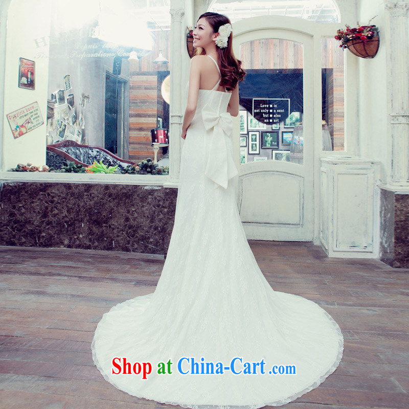 The bride's Korean version wiped chest new sweet Princess strap with small tail dress 815 S, the bride, shopping on the Internet