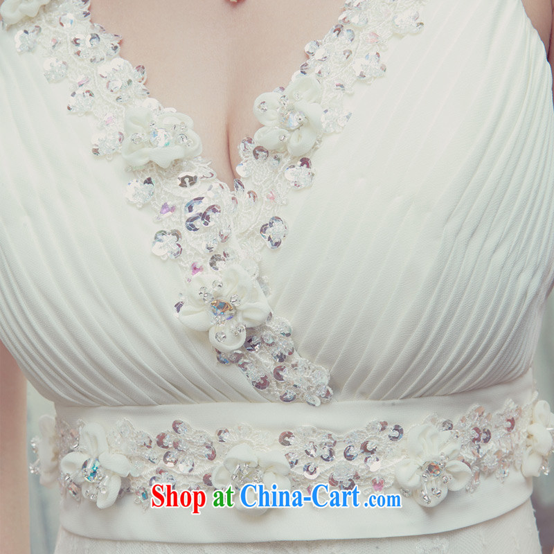 The bride's Korean version wiped chest new sweet Princess strap with small tail dress 815 S, the bride, shopping on the Internet