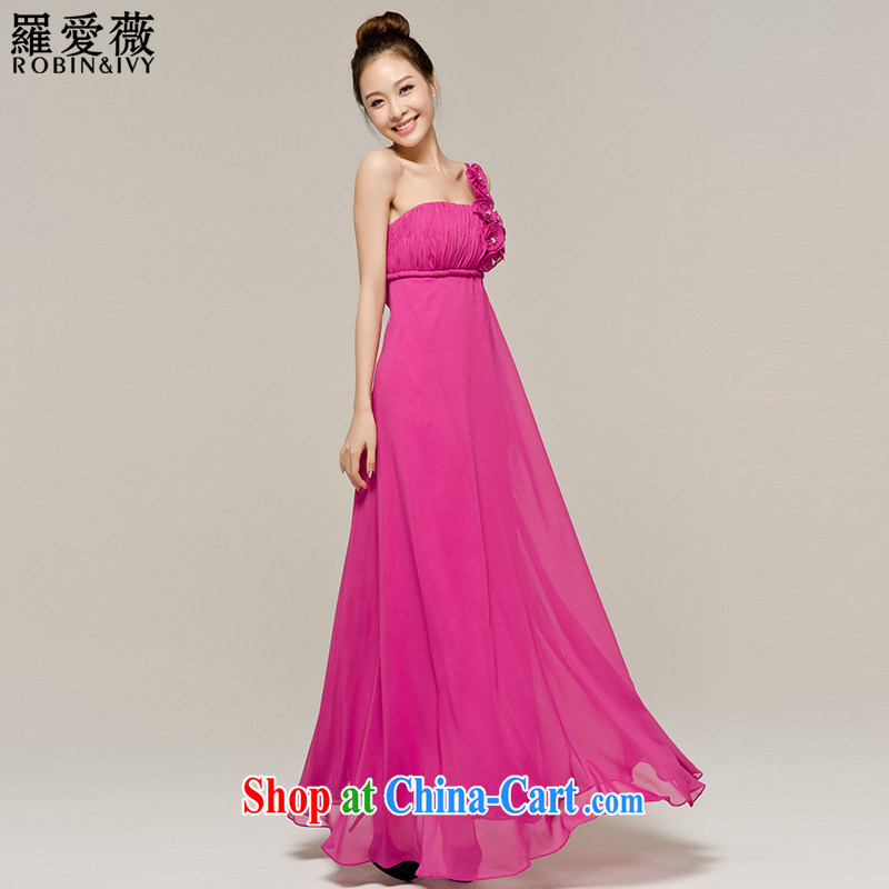 Paul and love Ms Audrey EU Yuet-mee, RobinIvy) toast clothing bridesmaid dresses new 2015 snow woven long evening dress L 13,036 red XL, Paul love, Ms Audrey EU, and shopping on the Internet