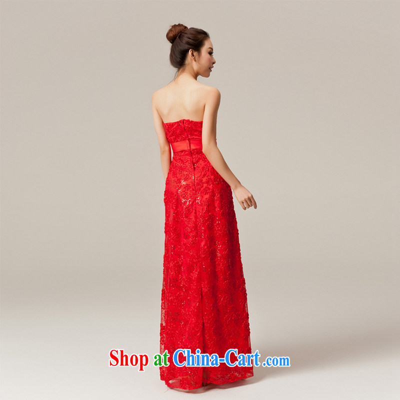 Paul love Ms Audrey EU Yuet-mee, RobinIvy) toast serving New 2015 bridal long wedding dress annual dress L 12,050 red long XL, Paul love, Ms Audrey EU, and shopping on the Internet