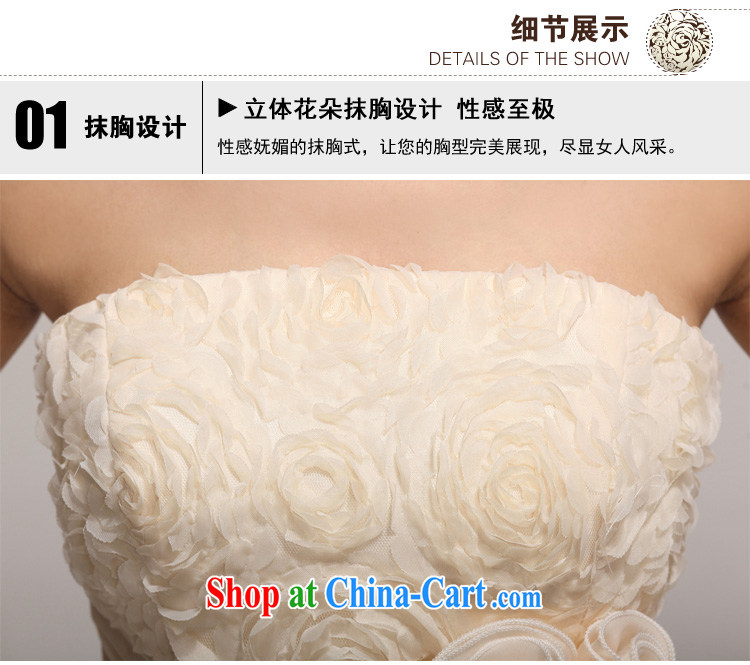 Diane M Ki wedding dresses new 2014 bridesmaid serving short summer sister's dress short skirt marriages champagne color XXL pictures, price, brand platters! Elections are good character, the national distribution, so why buy now enjoy more preferential! Health