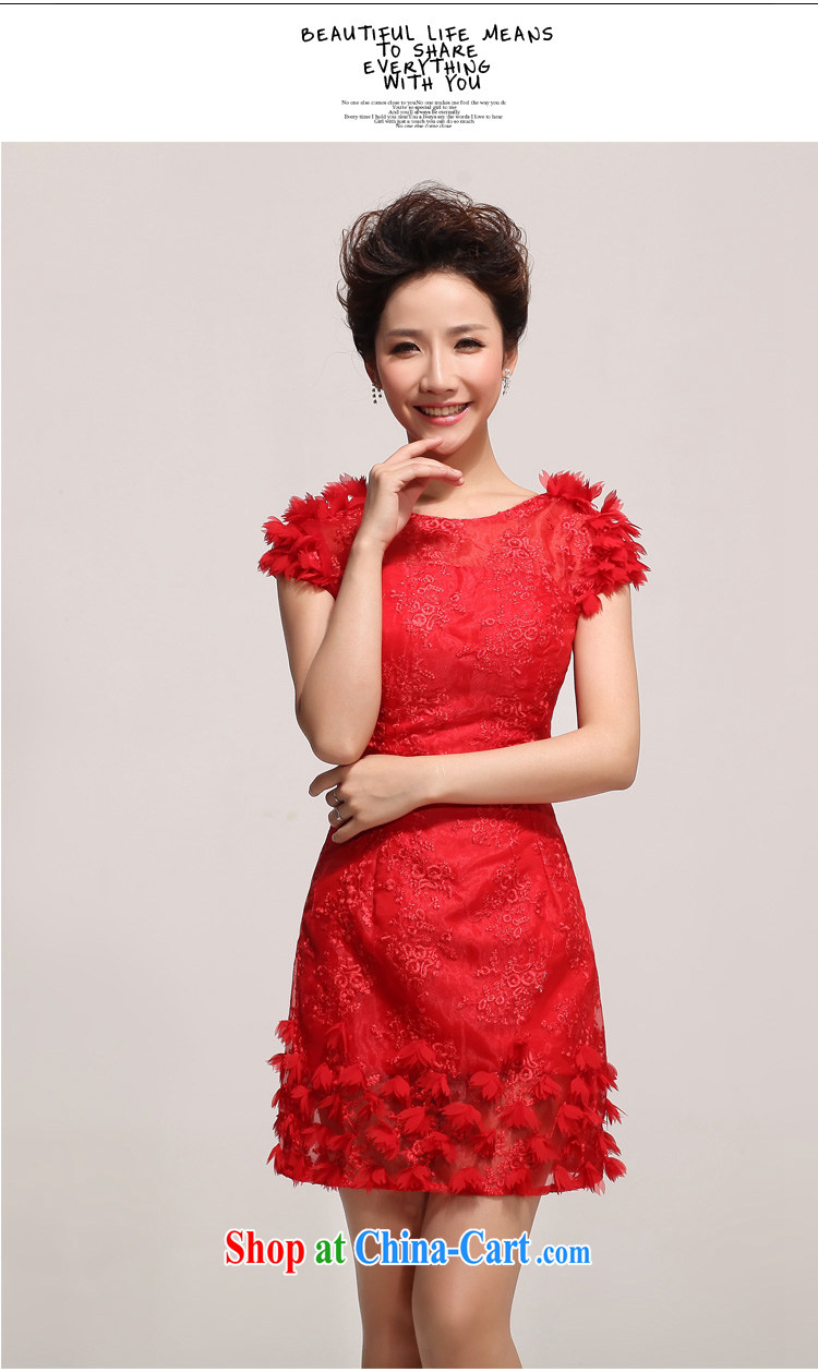 Diane M Ki wedding dresses small dress short lace bridal gown Red White Dress in short skirts red XXL pictures, price, brand platters! Elections are good character, the national distribution, so why buy now enjoy more preferential! Health
