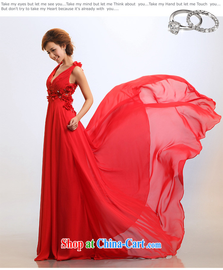 Diane M Ki bridal star wedding dresses bows new 2014 red stylish long evening dress short M pictures, price, brand platters! Elections are good character, the national distribution, so why buy now enjoy more preferential! Health