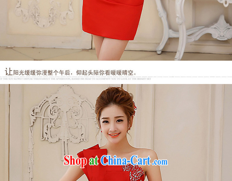 wedding dresses 2014 new single shoulder beauty pink small dress beauty graphics thin dress sweet dress skirt pink S pictures, price, brand platters! Elections are good character, the national distribution, so why buy now enjoy more preferential! Health