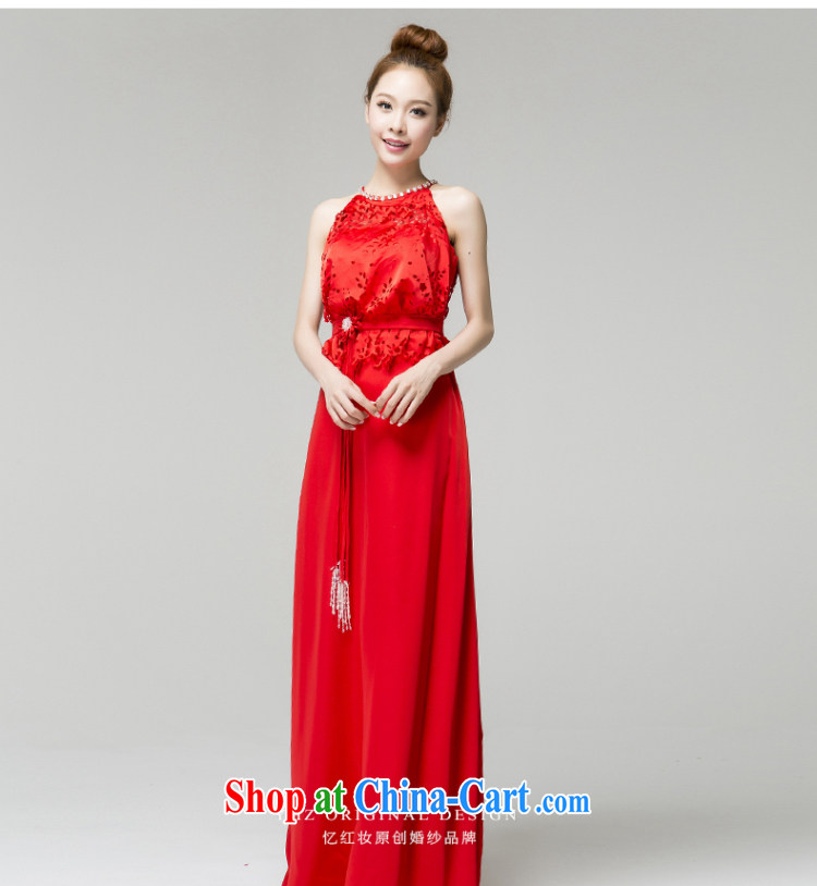 Recall that the red makeup spring and summer bridal-dresses also fall red wedding dress uniform toast cultivating long L 13,794 red XL pictures, price, brand platters! Elections are good character, the national distribution, so why buy now enjoy more preferential! Health