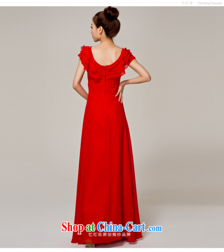 Recall that the red makeup summer marriages wedding red long dual-shoulder dress New with bows dress 2015 new L 12,145 red XL pictures, price, brand platters! Elections are good character, the national distribution, so why buy now enjoy more preferential! Health