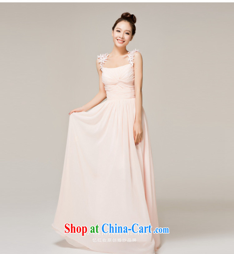 Recall that the red makeup spring and summer, marriages wedding double-shoulder dress bridesmaid long evening dress the dress L 12,135 pink XL pictures, price, brand platters! Elections are good character, the national distribution, so why buy now enjoy more preferential! Health