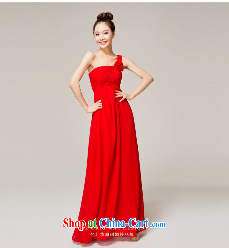 Recall that Namibia Red Cross Red single shoulder dress with high waist long marriages wedding toast dinner dress skirt L 12,143 red S pictures, price, brand platters! Elections are good character, the national distribution, so why buy now enjoy more preferential! Health