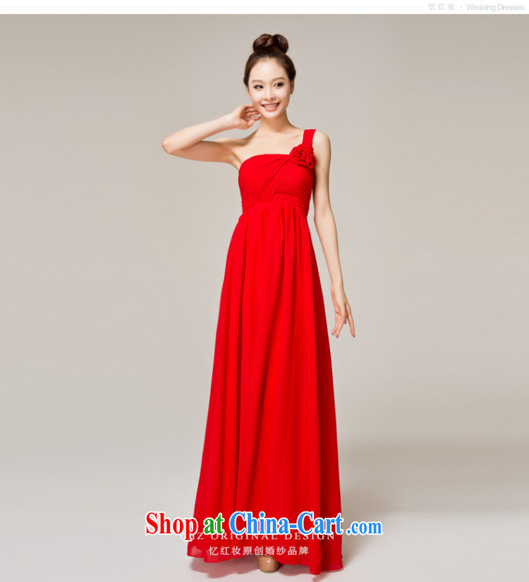 Recall that Namibia Red Cross Red single shoulder dress with high waist long marriages wedding toast dinner dress skirt L 12,143 red S pictures, price, brand platters! Elections are good character, the national distribution, so why buy now enjoy more preferential! Health