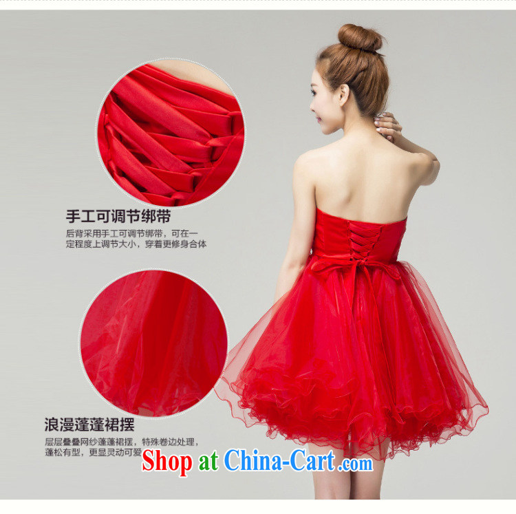 Recall that Namibia Red spring and summer bridesmaid dress red short marriages chest wiped shaggy dress dinner toast small dress skirt L 13,791 red XL pictures, price, brand platters! Elections are good character, the national distribution, so why buy now enjoy more preferential! Health