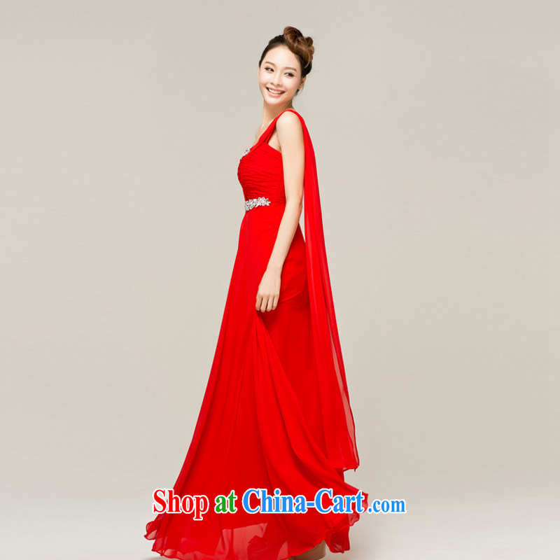 Recall that the red makeup summer wedding dresses new 2015 marriages red dress single shoulder long serving toast dress L 13,022 B XL, and recalling that the red makeup, and shopping on the Internet
