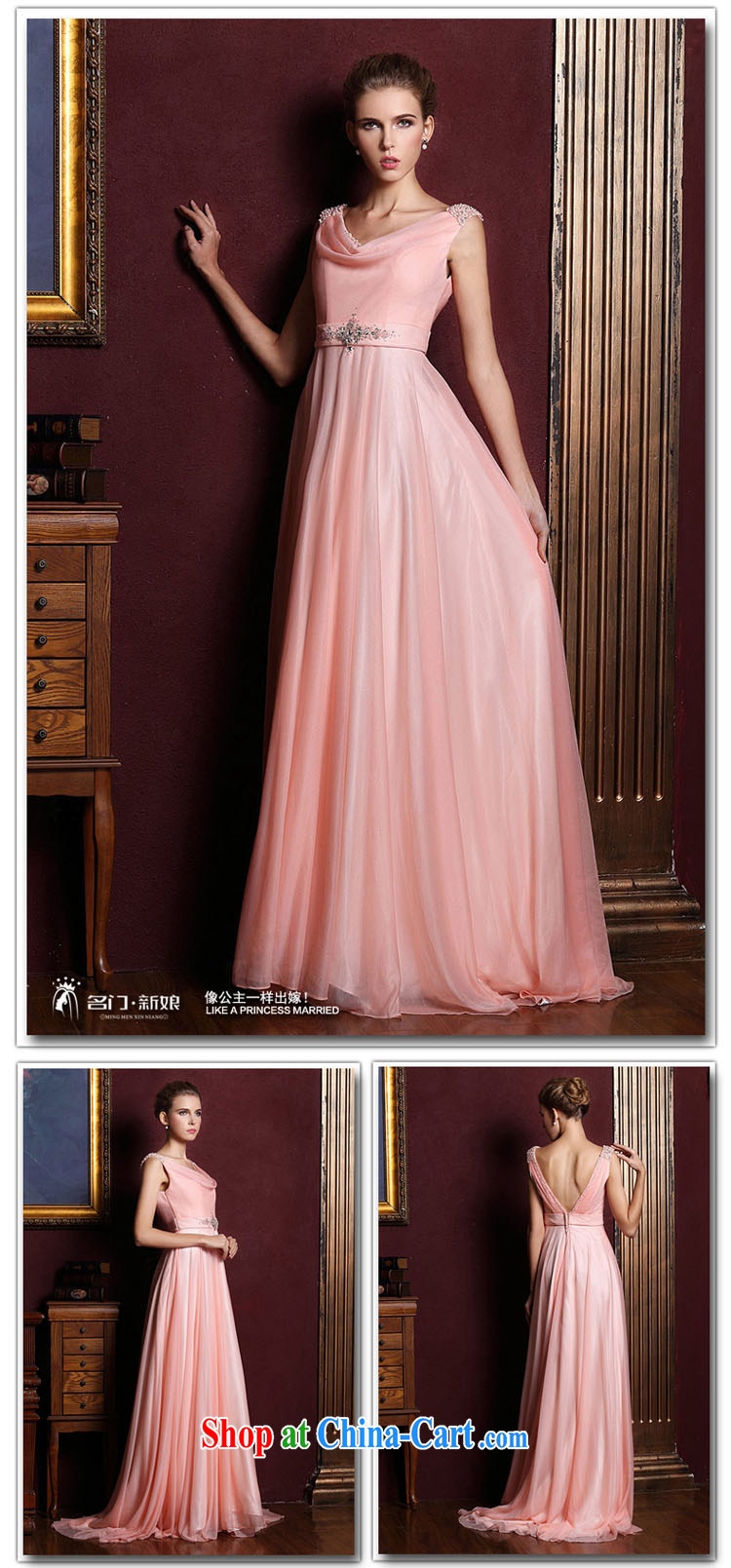 The bride wedding dresses new toast service long bridesmaid dress red evening dress pink 326 M pictures, price, brand platters! Elections are good character, the national distribution, so why buy now enjoy more preferential! Health