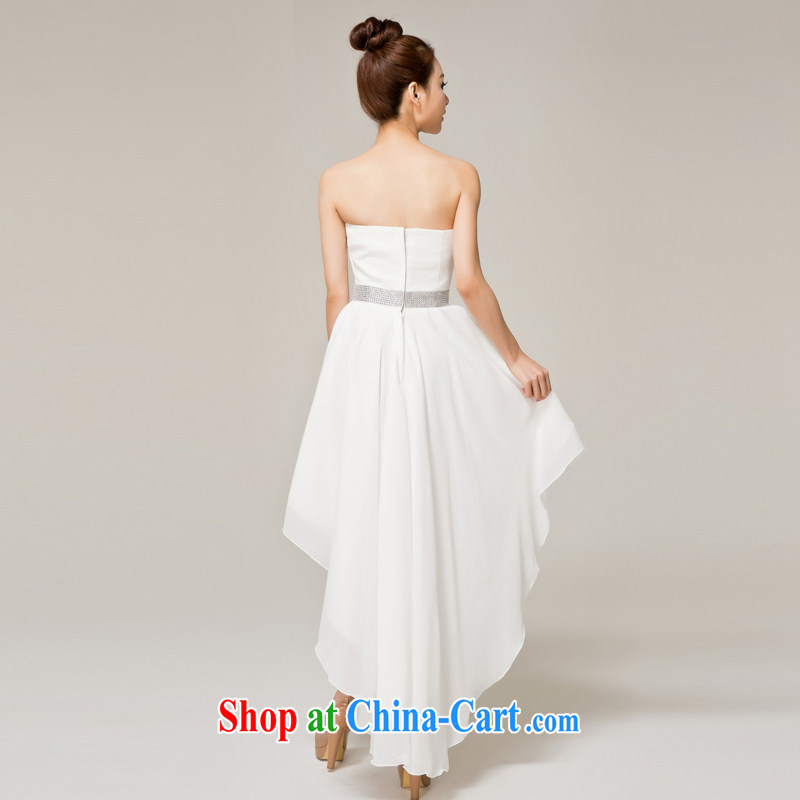 Recall that the red makeup spring and summer bridal wedding wedding dresses short before long bridesmaid dresses small firm white erase chest dress L 12,138 white XL, recalling that the red makeup, shopping on the Internet