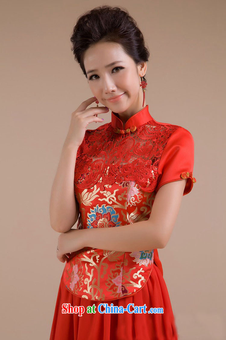 Optimize Hung-new short and cultivating beautiful floral gauze long skirt dress XS 7109 red S pictures, price, brand platters! Elections are good character, the national distribution, so why buy now enjoy more preferential! Health