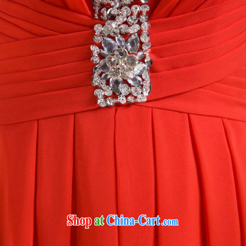 Optimize Philip Wong 2013 new V collar design manual diamond jewelry sexy beauty dress XS 7139 red XXL, optimization, and, shopping on the Internet