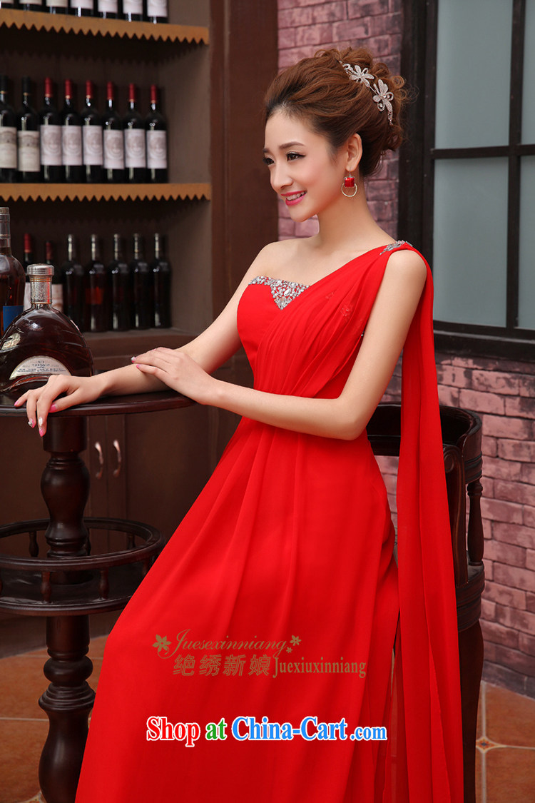 There is embroidery bridal 2015 new marriage wedding dresses long Graphics thin red bridal autumn and winter clothing toast the shoulder graphics thin dress red XXL Suzhou shipping pictures, price, brand platters! Elections are good character, the national distribution, so why buy now enjoy more preferential! Health