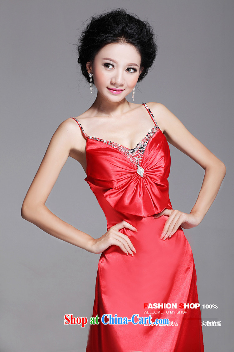 Vladimir Putin, and the wedding dresses Jimmy married arts 2015 new strap with Korean red dress with LS 324 bridal gown blue XL pictures, price, brand platters! Elections are good character, the national distribution, so why buy now enjoy more preferential! Health