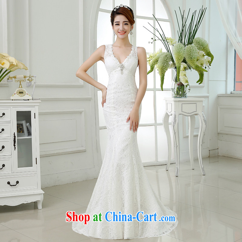 wedding dresses absolutely embroidered bride's 2015 new Korean beauty with bridal crowsfoot wedding dresses red S Suzhou shipping, is by no means embroidered bridal, shopping on the Internet