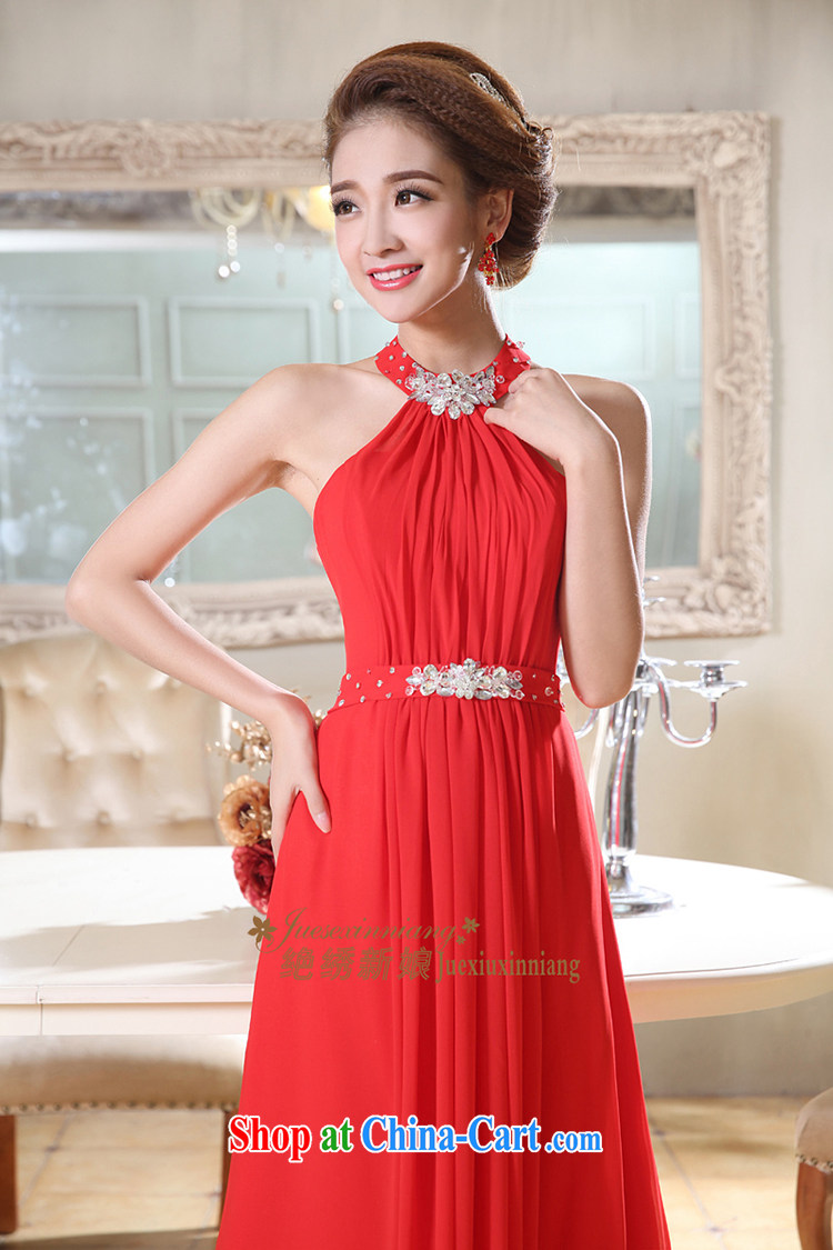 There is a bride Korean-style sense of diamond jewelry is also long evening dress bridal toast serving red XXL Suzhou shipping pictures, price, brand platters! Elections are good character, the national distribution, so why buy now enjoy more preferential! Health