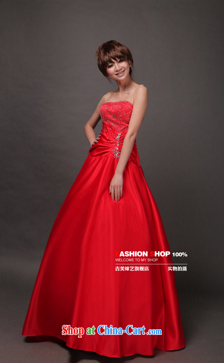 Vladimir Putin, and the wedding dresses, marry us performing arts 2015 new erase chest Korean Princess dress with LS 320 bridal gown red XXXL pictures, price, brand platters! Elections are good character, the national distribution, so why buy now enjoy more preferential! Health