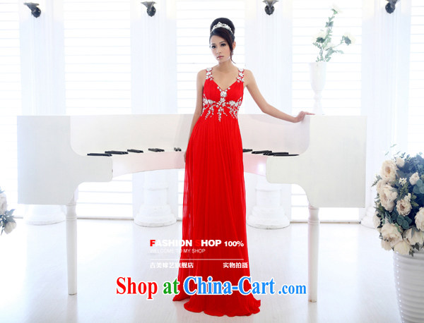 Vladimir Putin, and the wedding dresses Jimmy married arts 2015 new strap with Korean red evening dress LS 529 bridal gown red XXL pictures, price, brand platters! Elections are good character, the national distribution, so why buy now enjoy more preferential! Health