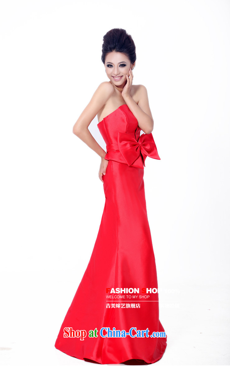 wedding dresses Jimmy married arts 2015 new erase chest Korean Red dress crowsfoot LS 558 bridal gown red L pictures, price, brand platters! Elections are good character, the national distribution, so why buy now enjoy more preferential! Health