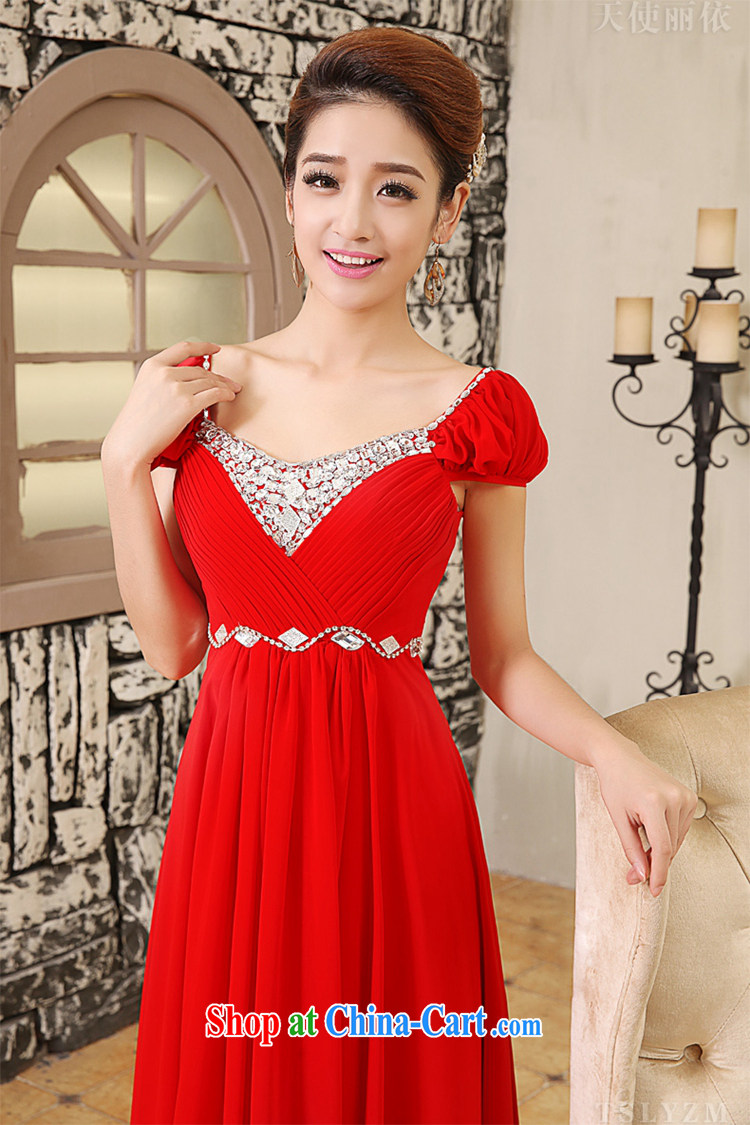 Pregnant women Tslyzm toast Service Bridal wedding dress wood drill long evening dress the Code Red Red XXL pictures, price, brand platters! Elections are good character, the national distribution, so why buy now enjoy more preferential! Health