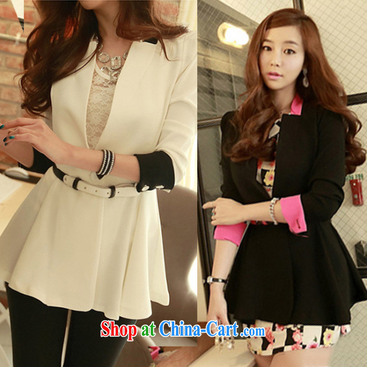 Women generic Korean leisure Ol cultivating graphics skinny suits candy colored suit jacket girls 7 sub-cuff dress black and white XNR 8007 black XXL pictures, price, brand platters! Elections are good character, the national distribution, so why buy now enjoy more preferential! Health