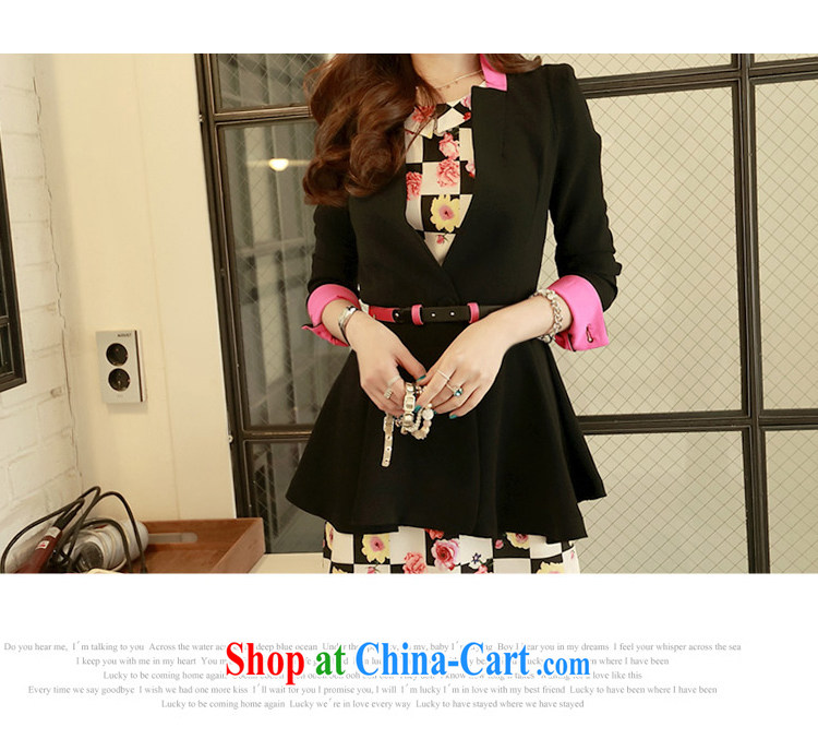 Women generic Korean leisure Ol cultivating graphics skinny suits candy colored suit jacket girls 7 sub-cuff dress black and white XNR 8007 black XXL pictures, price, brand platters! Elections are good character, the national distribution, so why buy now enjoy more preferential! Health