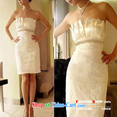 wedding dresses, marry us performing arts 2015 new erase chest Korean Princess dress short 012 bridal gown white S pictures, price, brand platters! Elections are good character, the national distribution, so why buy now enjoy more preferential! Health