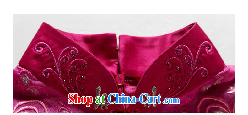 Wood is really a summer 2015 new Chinese Embroidery, collar cheongsam evening dress, skirt package mail 21,962 18 deep toner XXL pictures, price, brand platters! Elections are good character, the national distribution, so why buy now enjoy more preferential! Health