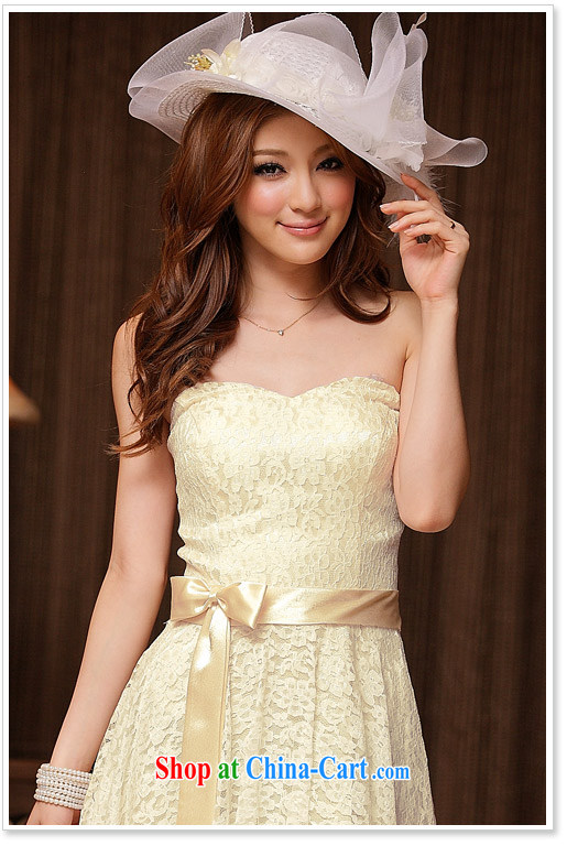 Land is the Yi XL ladies dress sweet lace bare chest straps skirt wedding sister bridesmaid small dress thick sister XL ladies dress bridesmaid dress white are code (90 - 120 jack) pictures, price, brand platters! Elections are good character, the national distribution, so why buy now enjoy more preferential! Health