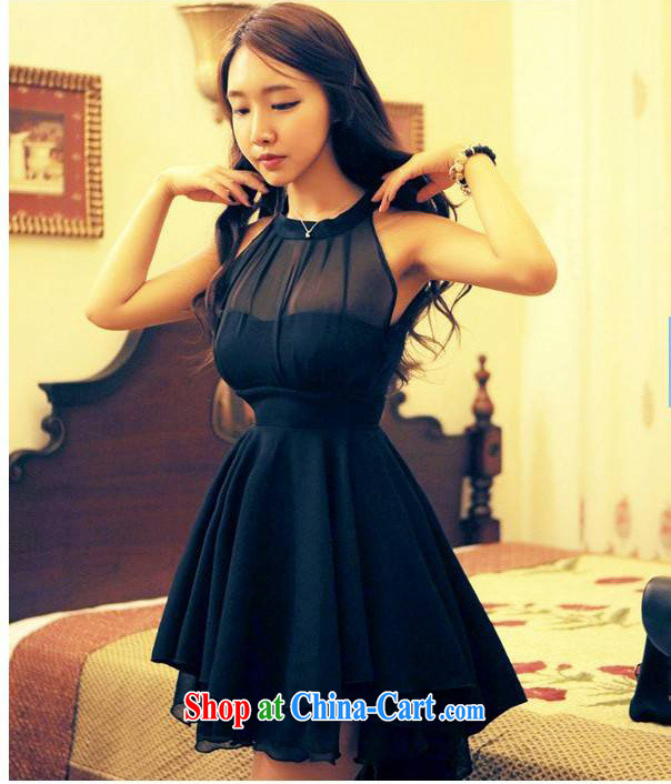 The heartrending Web yarn stitching sexy moderator dress skirt 2015 Korean version, new jerseys sleeveless beauty back exposed snow woven large dress 5036 black L code pictures, price, brand platters! Elections are good character, the national distribution, so why buy now enjoy more preferential! Health