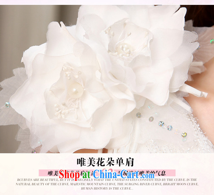 2015 Tslyzm new single shoulder wedding dresses Korean flowers small short skirt butterfly accompanied her skirt shaggy skirts larger pregnant custom short wedding white XXL pictures, price, brand platters! Elections are good character, the national distribution, so why buy now enjoy more preferential! Health