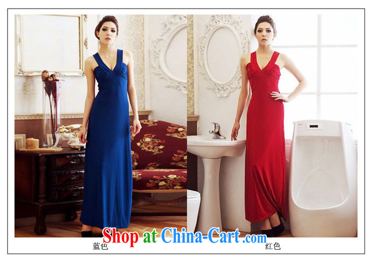 The small town of V sense for long evening dress 2015 Korean Banquet hosted theatrical bridal toast Clothing Company Annual Meeting Evening Dress 5049 blue XL code pictures, price, brand platters! Elections are good character, the national distribution, so why buy now enjoy more preferential! Health