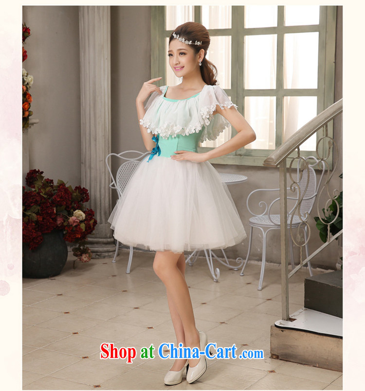 Tslyzm new 2015 bridesmaid dresses small sweet Snow Flower woven dress theme clothing bridesmaid flowers serving shaggy short skirt bag shoulder wedding betrothal white L pictures, price, brand platters! Elections are good character, the national distribution, so why buy now enjoy more preferential! Health