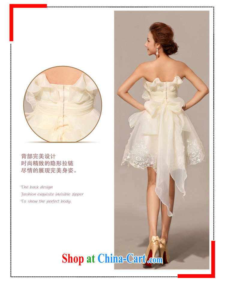 Optimize video 2013 new bridesmaid dress uniform toast short Evening Dress XS 7140 champagne color L pictures, price, brand platters! Elections are good character, the national distribution, so why buy now enjoy more preferential! Health