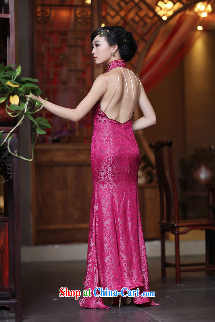 Birds love by summer 2015 spring new sexy exposed back Evening Dress long cultivating dress QD 340 purple XXL pictures, price, brand platters! Elections are good character, the national distribution, so why buy now enjoy more preferential! Health