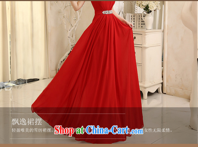 Jessica covers wedding dresses 2014 new erase chest fall red tie-Korean dress 5065 toasting champagne color XL pictures, price, brand platters! Elections are good character, the national distribution, so why buy now enjoy more preferential! Health
