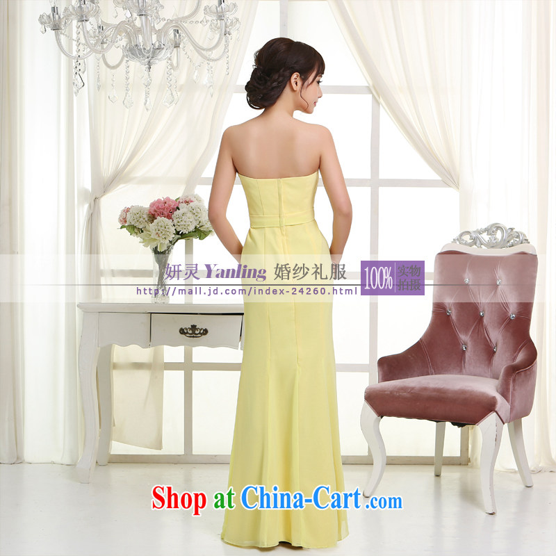 Her spirit/YL 2014 new bride wedding dresses Evening Dress toast serving long - 14,043 to specify any color XXXXL, her spirit (Yanling), shopping on the Internet