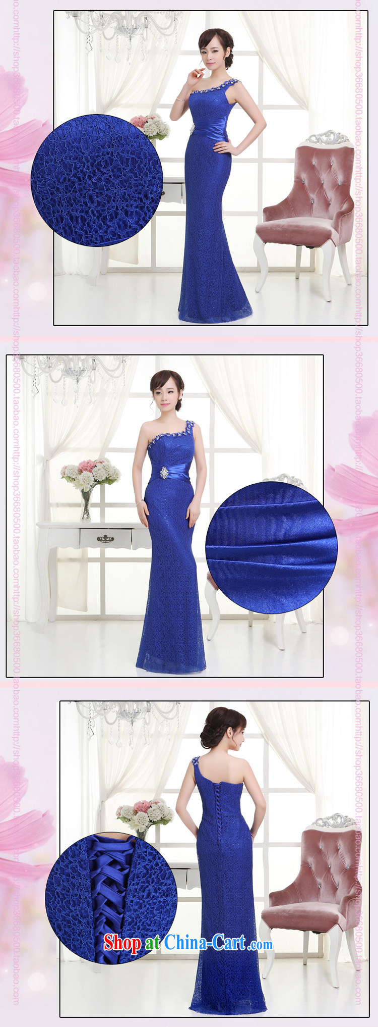 Her spirit/YL 2014 new bride wedding dresses Evening Dress toast serving long - 14,044 blue XXXXL pictures, price, brand platters! Elections are good character, the national distribution, so why buy now enjoy more preferential! Health
