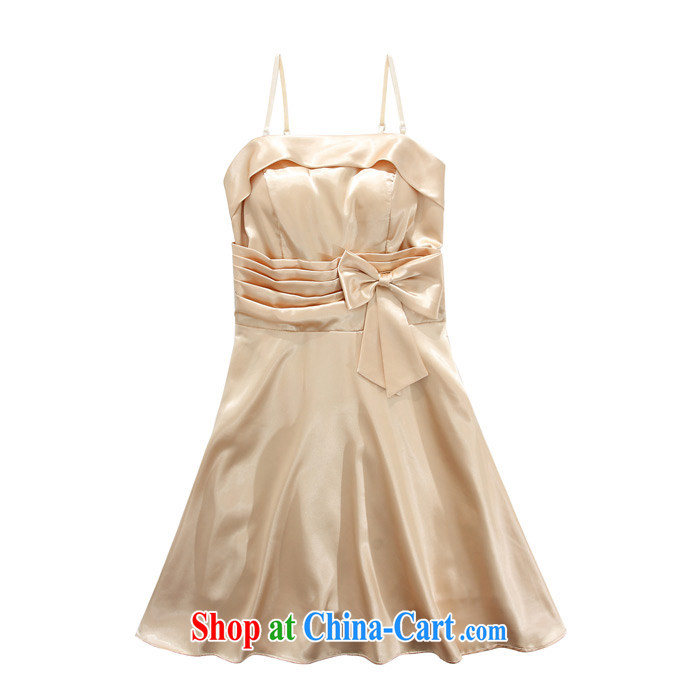 JK 2. YY enrapturing bow tie-waist dinner will be suspended with the bridesmaid dress dresses purple XL pictures, price, brand platters! Elections are good character, the national distribution, so why buy now enjoy more preferential! Health