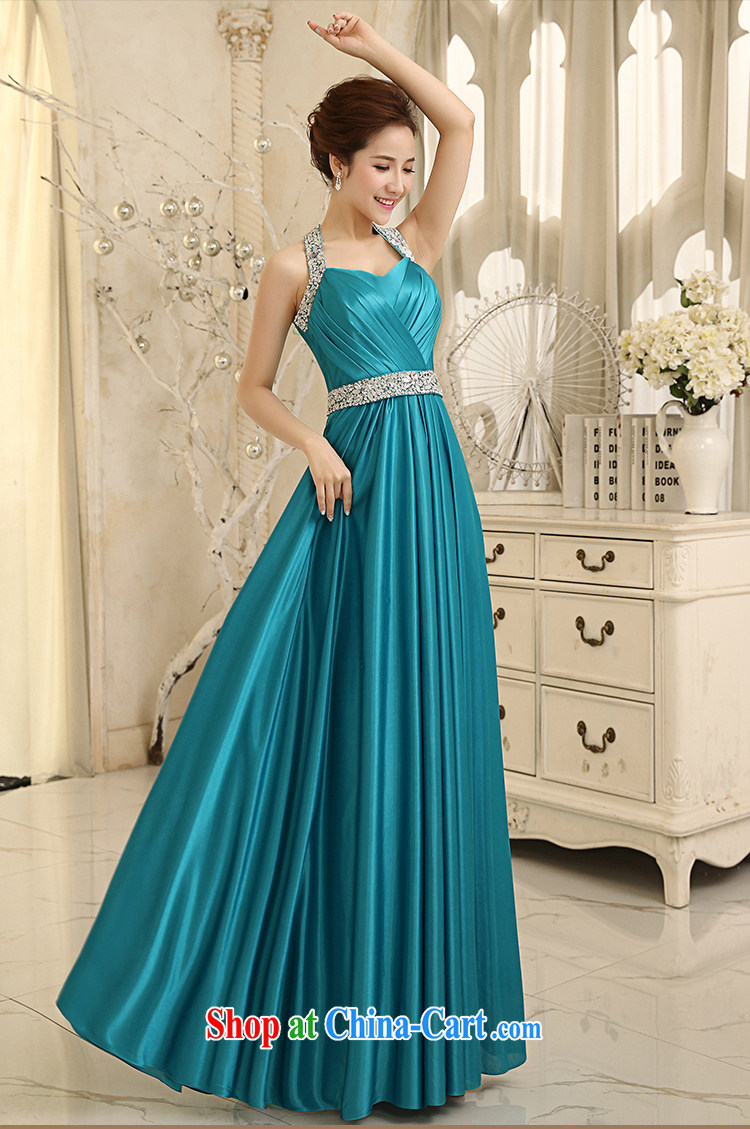 Jessica covers 2014 new wedding dresses red Korean version is too long evening dress wedding toast service 5068 Lake blue XL pictures, price, brand platters! Elections are good character, the national distribution, so why buy now enjoy more preferential! Health