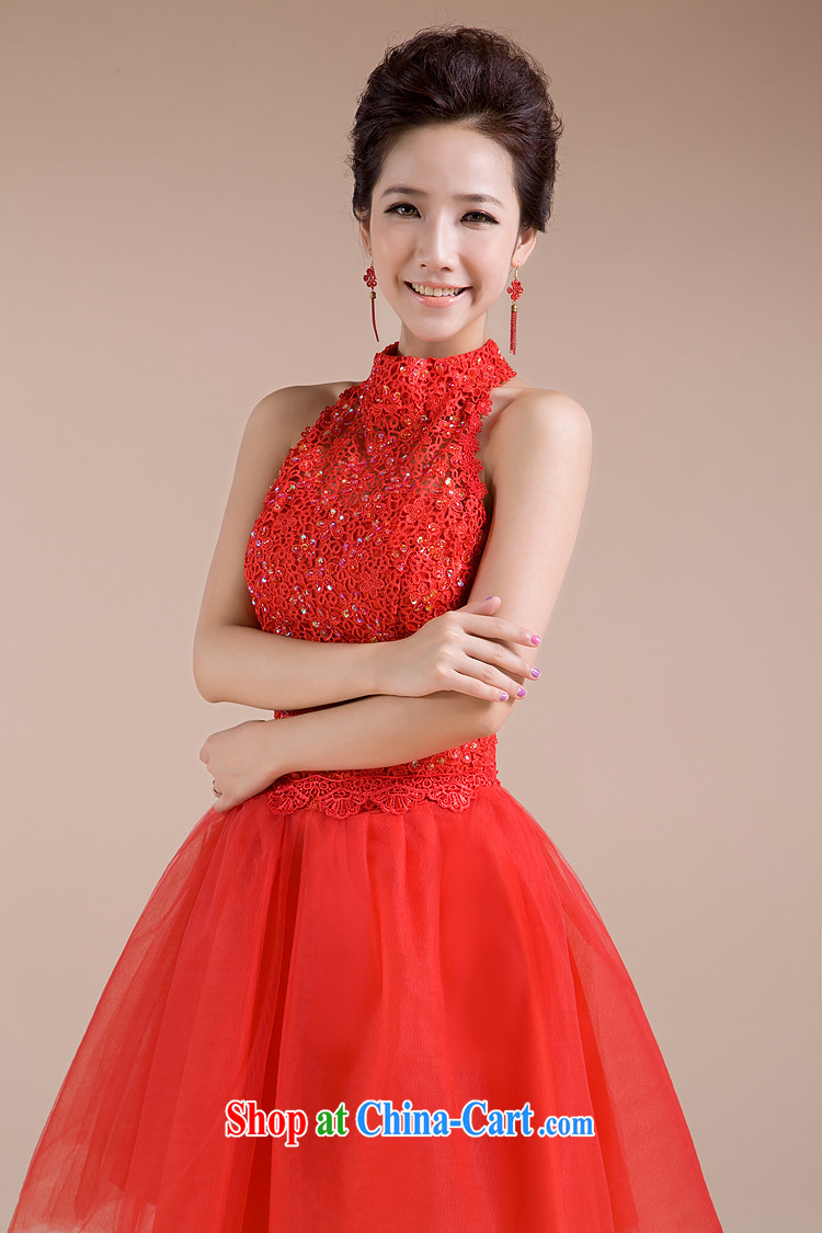 There is embroidery bridal 2015 new marriages wedding dresses Korean version of the new bows, serving short bridesmaid dress 924 LF XXL Suzhou shipping pictures, price, brand platters! Elections are good character, the national distribution, so why buy now enjoy more preferential! Health