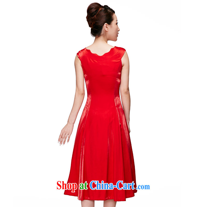 Wood is really the 2015 spring and summer red bridal gown Chinese Embroidery wedding dresses dresses wedding toast serving 70,106 05 red XL, wood really has, online shopping