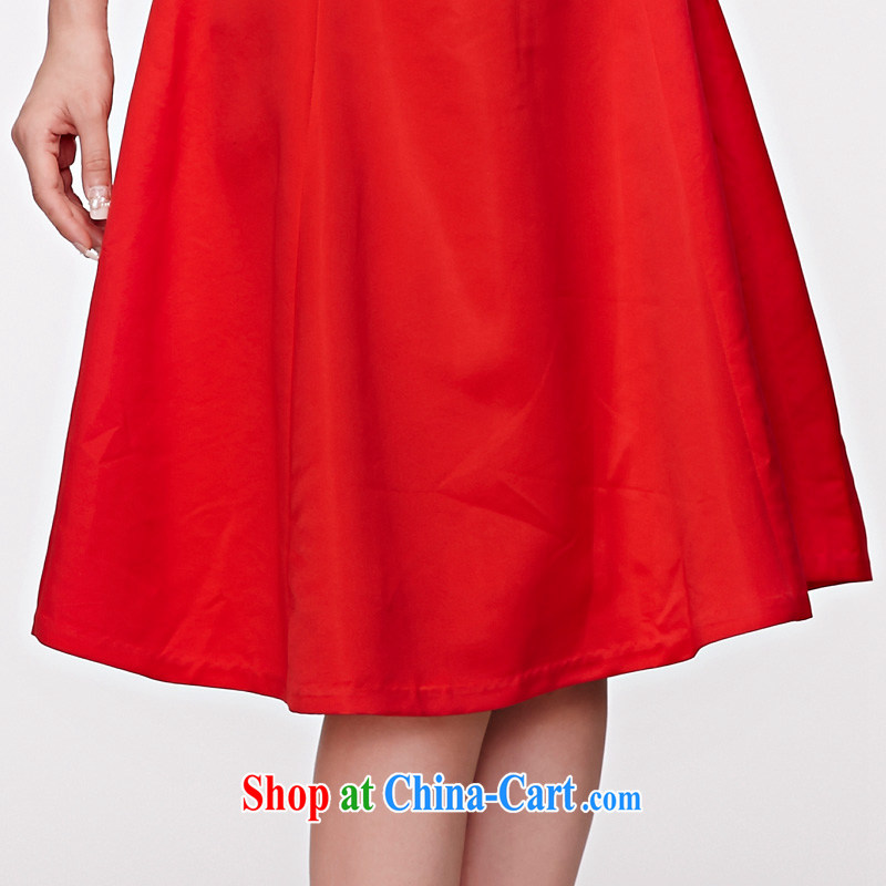 Wood is really the 2015 spring and summer new Chinese bridal dresses wedding dresses sweet temperament bridal toast cheongsam dress 01,026 04 red S, wood really has, shopping on the Internet