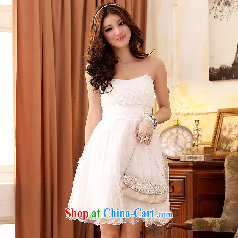 JK 2. YY stylish and colorful Euro-style palace, erase Chest dinner will bridesmaid dress dresses champagne color XXXL, JK 2. YY, shopping on the Internet