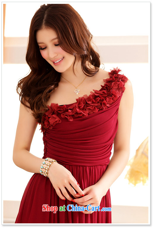 JK 2. YY summer flora single shoulder stereo Paridelles the waist the dress dresses red are code pictures, price, brand platters! Elections are good character, the national distribution, so why buy now enjoy more preferential! Health