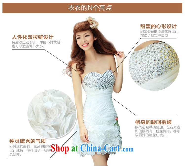The bride's wedding dresses short dresses small toast serving evening dress wedding bridesmaid 246 serving L pictures, price, brand platters! Elections are good character, the national distribution, so why buy now enjoy more preferential! Health