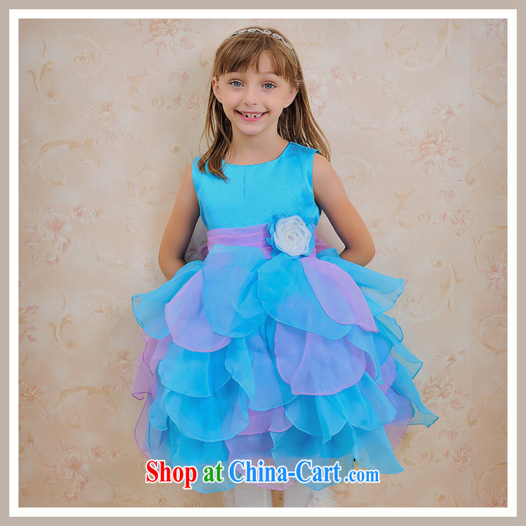 There are optimized color Kingfisher children's wear skirt Princess flower wedding dress girls' performances performances skirt suits skirts children shaggy dress evening dress dress XS 1055 sea blue 10, pictures, price, brand platters! Elections are good character, the national distribution, so why buy now enjoy more preferential! Health